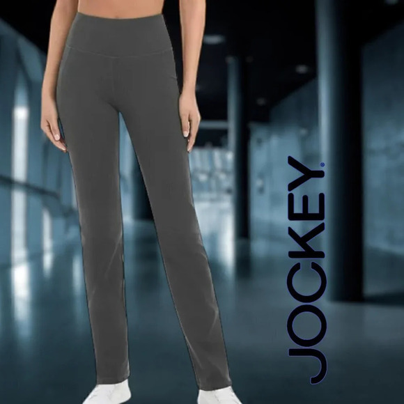 Jockey | Premium Pocket Yoga Pant | Graphite | NWT - Picture 1 of 4